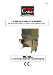 Grifo DVEP30 Manual De Instalación, Empleo Y Mantenimiento