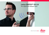 Leica DISTO D110 Manual Del Usaurio