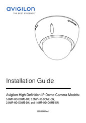 Avigilon 5.0MP-HD-DOME-DN Manual De Instrucciones