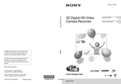 Sony HDR-TD10 Guía De Operaciónes