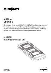 miniBatt POCKET VR Manual Usuario