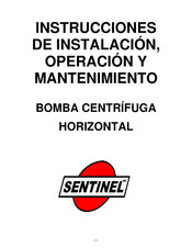 Sentinel 3X2-6 Instrucciones De Instalación, Operación Y Mantenimiento