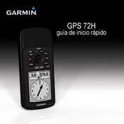 Garmin GPS 72H Guia De Inicio Rapido