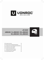 VONROC S4 JS501DC Traducción Del Manual Original