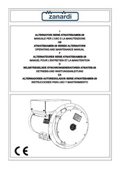 zanardi ATEB-28 Serie Instrucciones Para Uso Y Mantenimiento