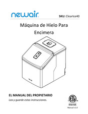 NewAir ClearIce40 Manual Del Propietário