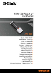 D-Link RANGEBOOSTER N DWA-140 Guía De Instalación Rápida