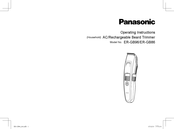 Panasonic ER-GB96 Instrucciones De Funcionamiento