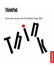 Lenovo ThinkPad Yoga 260 Guia Del Usuario