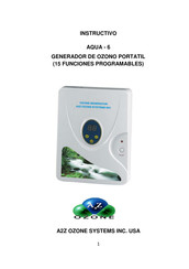 A2Z Ozone Systems AQUA - 6 Instructivo