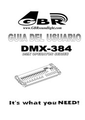 GBR DMX-384 Guia Del Usuario