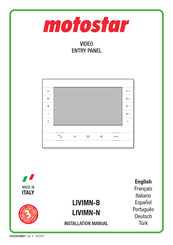 Motostar LIVIMN-N Manual De Instalación