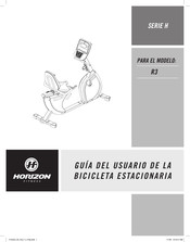 Horizon Fitness R3 Guia Del Usuario