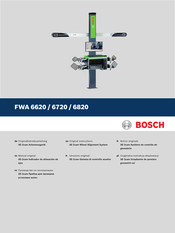 Bosch FWA 6820 Manual Original