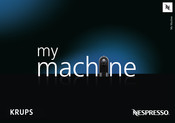 Krups Nespresso my machine C50 Manual De Instrucciones