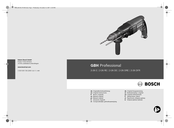 Bosch GBH 2-26 DFR PROFESSIONAL Manual Original