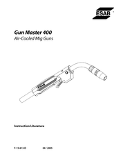 ESAB Gun Master 400 Manual De Instrucciones