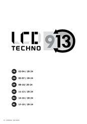 Tool it TECHNO LCD 9-13 Manual De Instrucciones