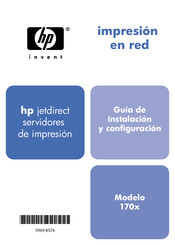 HP JetDirect 170X Guia De Instalacion Y Configuración