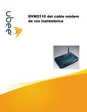 Ubee DVW2110 Manual De Instrucciones