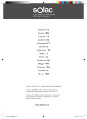 SOLAC PD7632 Instrucciones De Uso