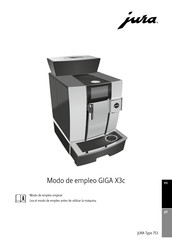 Jura GIGA X3c Modo De Empleo