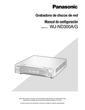 Panasonic WJ-ND300A Manual De Configuración