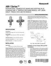 Honeywell AM-1 NPT Instrucciones De Instalación