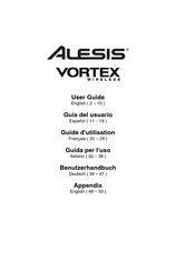 Alesis VORTEX WIRELESS Guia Del Usuario