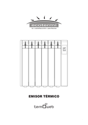 ecotermi termoweb etw12 Manual De Instrucciones