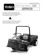 Toro WORKMAN 3100 Guía Del Usario