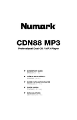 Numark CDN88 Guia De Inicio Rapido