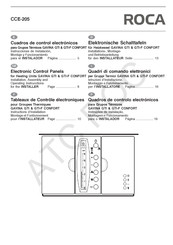 Roca CCE-205 Instrucciones De Instalación, Montaje Y Funcionamiento Para El Instalador