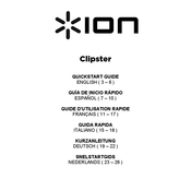 ION Clipster Guia De Inicio Rapido