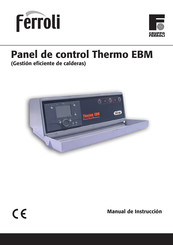 Ferroli Thermo EBM Manual De Instruccion