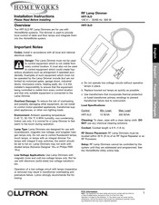 Homeworks HRT-3LD Instrucciones De Instalación