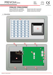 INIM Electronics PREVIDIA MAX FPMLEDPRN Manual De Instrucciones