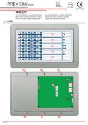 INIM Electronics PREVIDIA MAX FPMEXT Manual De Instrucciones