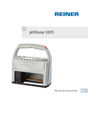 Reiner jetStamp 1025 Manual De Instrucciones