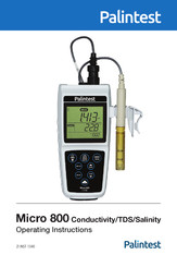 palintest Micro 800 Instrucciones De Operación
