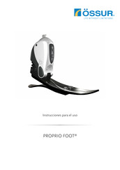 Össur PROPRIO FOOT Instrucciones Para El Uso