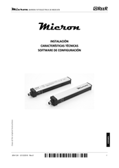 Reer MICRON AC Serie Manual Del Usuario