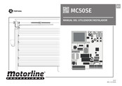 Motorline Professional MC50SE Manual Del Utilizador/Instalador