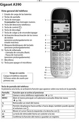 Gigaset A390 Manual De Instrucciones