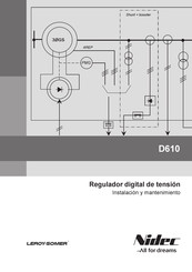 Leroy-Somer Nidec D610 Instalación Y Mantenimiento