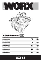 Worx BladeRunner X2 WX572 Manual Original