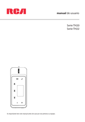 RCA TH2004R Manual De Usuario