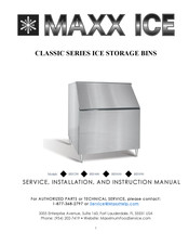 Maxx Ice BIN400 Manual De Instrucciones, Instalación Y Mantenimiento