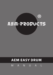 AEM Easy Drum Manual Del Usuario