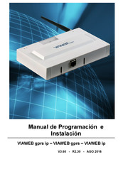 ViAweb gprs Manual De Programación E Instalación